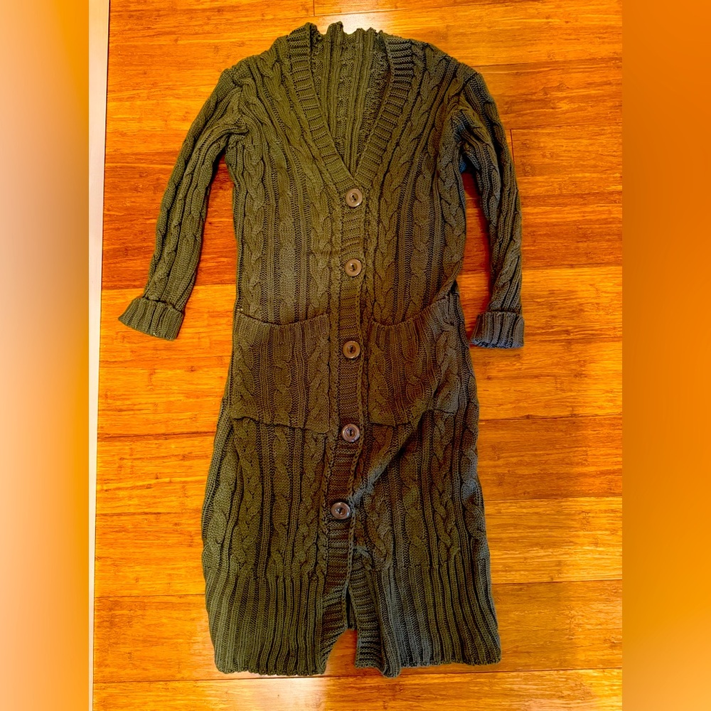 Handmade Irish Robe Sweater